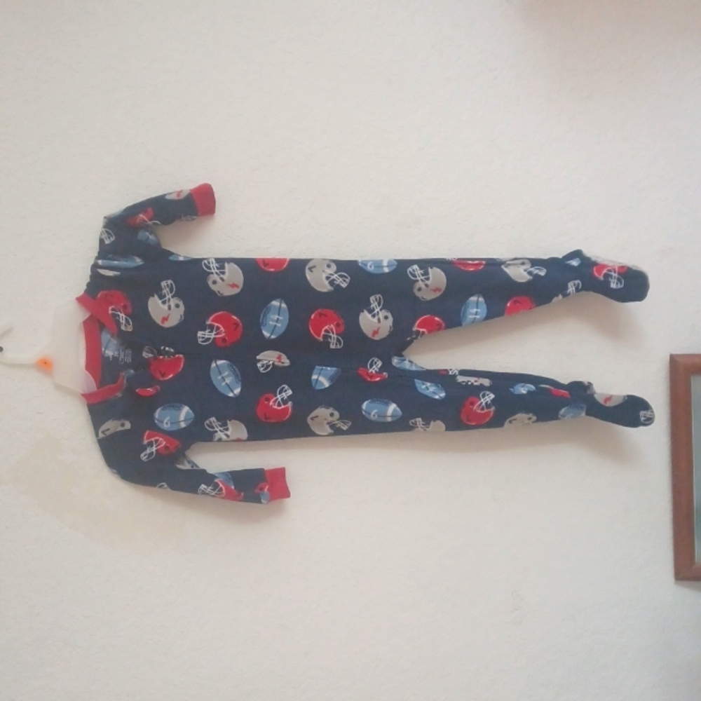 Carters 3T Blue and Red Football 1zie